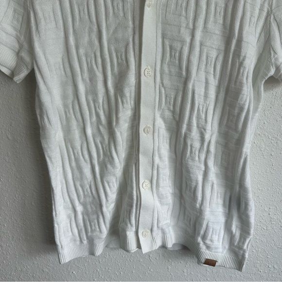 Abercrombie Kids White Polo Sweater Tshirt Boys 9/10 - Picture 3 of 7